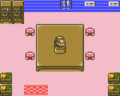Interior of the Vermilion Fan Club in Pokémon Gold, Silver, and Crystal