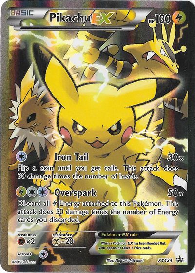 Pikachu-EX (XY Promo 84) - Bulbapedia, the community-driven Pokémon ...