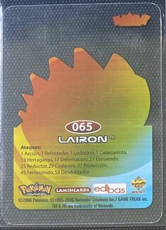 Pokémon Rainbow Lamincards Advanced - back 65.jpg