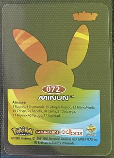 Pokémon Rainbow Lamincards Advanced - back 72.jpg