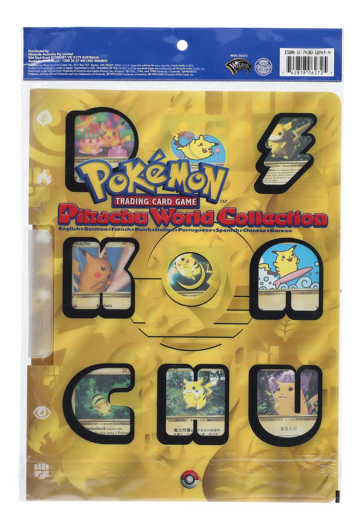 Pokemon TCG English Card Pikachu World Collection Promo 1