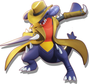 UNITE Garchomp Stakeout Style Holowear.png