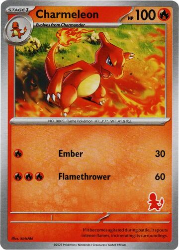 Charmeleon (My First Battle) - Bulbapedia, The Community-driven Pokémon ...