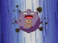 Koffing in the anime