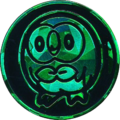 TPDK Green Rowlet Coin.png