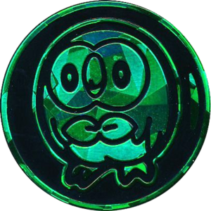 TPDK Green Rowlet Coin.png