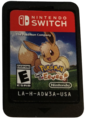 Pokémon Let's Go, Eevee! cartridge