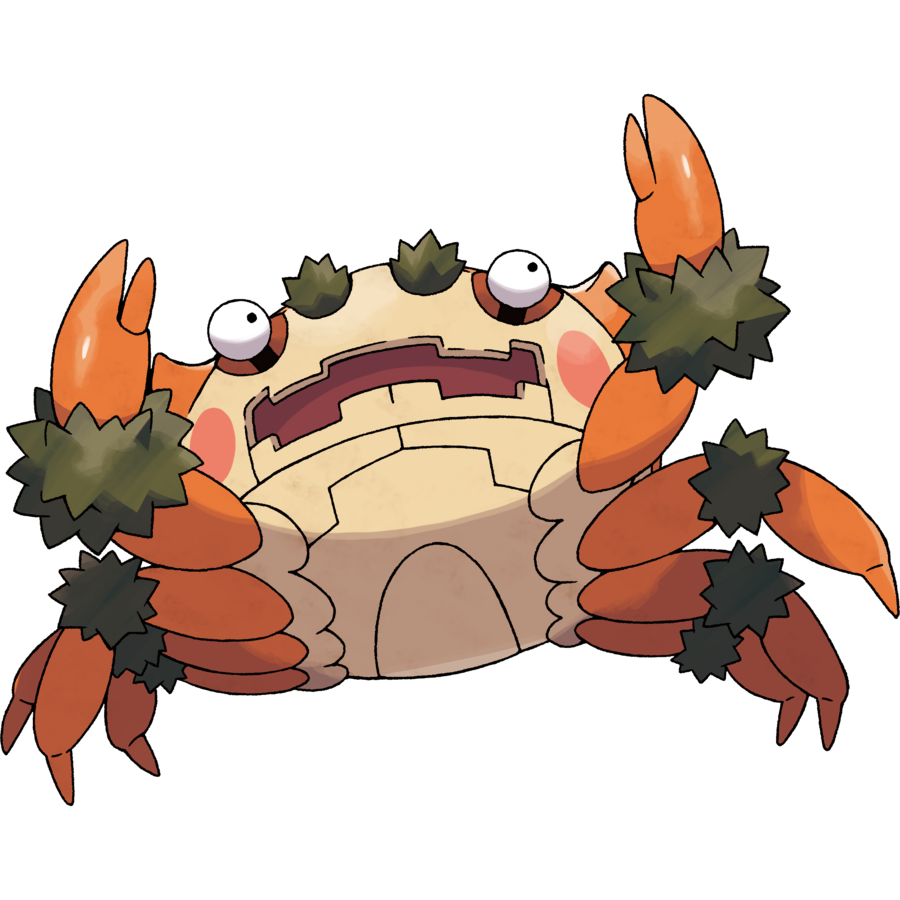 Klawf, the crab ambush pokémon