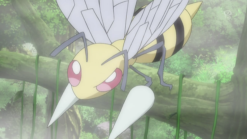 File:Beedrill anime.png