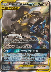 Lucario & Melmetal GX Pokemon TCG Online PTCGO SENT FAST 120/214