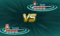 VS screen during a PSS battle