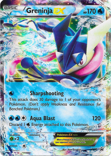 Greninja-EX (XY Promo 20) - Bulbapedia, the community-driven Pokémon ...