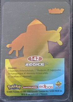 Pokémon Rainbow Lamincards Advanced - back 142.jpg