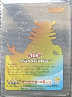 Pokémon Rainbow Lamincards Advanced - back 109.jpg