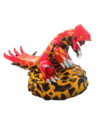 The Primal Groudon figure that can be received from Nintendo UK or GAME