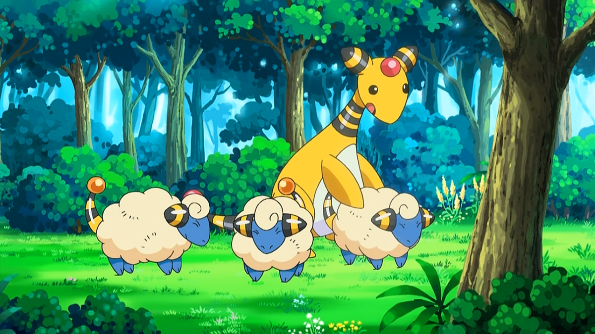 Ampharos anime