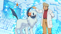 Professor Oak Holo Caster XY038.png