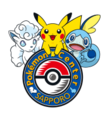 Fourth logo featuring Alolan Vulpix, Pikachu and Sobble