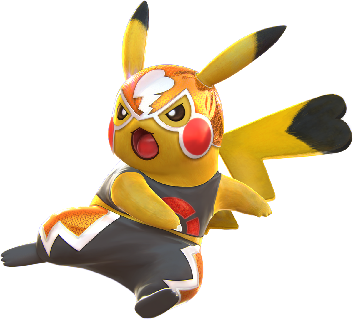 Pikachu luchador