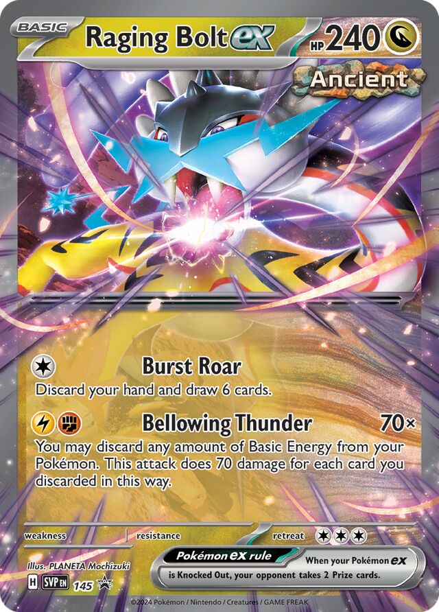 Raging Bolt ex (Temporal Forces 123) - Bulbapedia, the community-driven ...