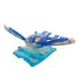 The Primal Kyogre figure that can be received from Nintendo UK or GAME