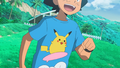 Ash's Surfing Pikachu T-shirt
