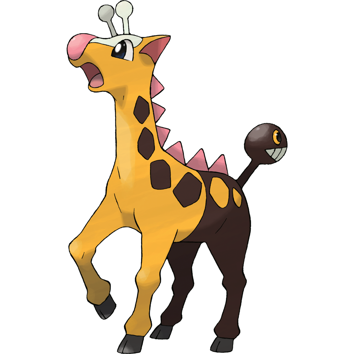 Girafarig animation