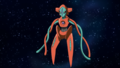 Purple-crystal Deoxys in its Normal Forme