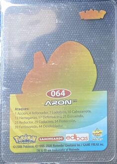 Pokémon Rainbow Lamincards Advanced - back 64.jpg