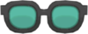 SM Mirrored Sunglasses Green m.png