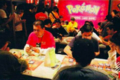 The attendees could play the Pokémon Trading Card Game at the expo.