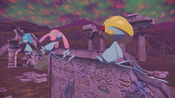 Uxie, Mesprit, and Azelf in Shrouded Ruins