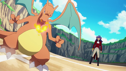 Leon's Charizard (anime), Pokémon Wiki