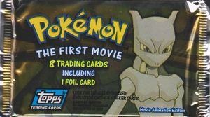 Mewtwo KIDS WB PROMO (HOLOGRAPHIC LOGO) The First Movie Pokémon Card
