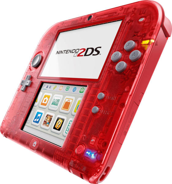 File:Nintendo 2DS Transparent Red Side.png