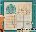 Puzzle gameplay with Bulbasaur as the partner.