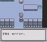 A 91 Error in Pokémon Yellow
