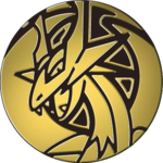 SPC Gold Mega Salamence Coin.png