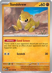 Sandshrew27PokémonCard151.jpg