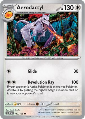 Aerodactyl142PokémonCard151.jpg