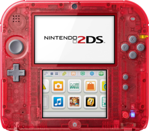 Nintendo 2DS Transparent Red Front.png