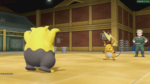 Vermilion Gym Battle Environment LGPE.png