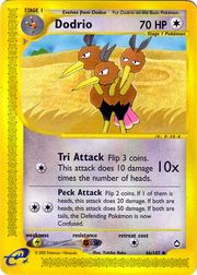 Doduo (Pokémon) - Bulbapedia, the community-driven Pokémon encyclopedia