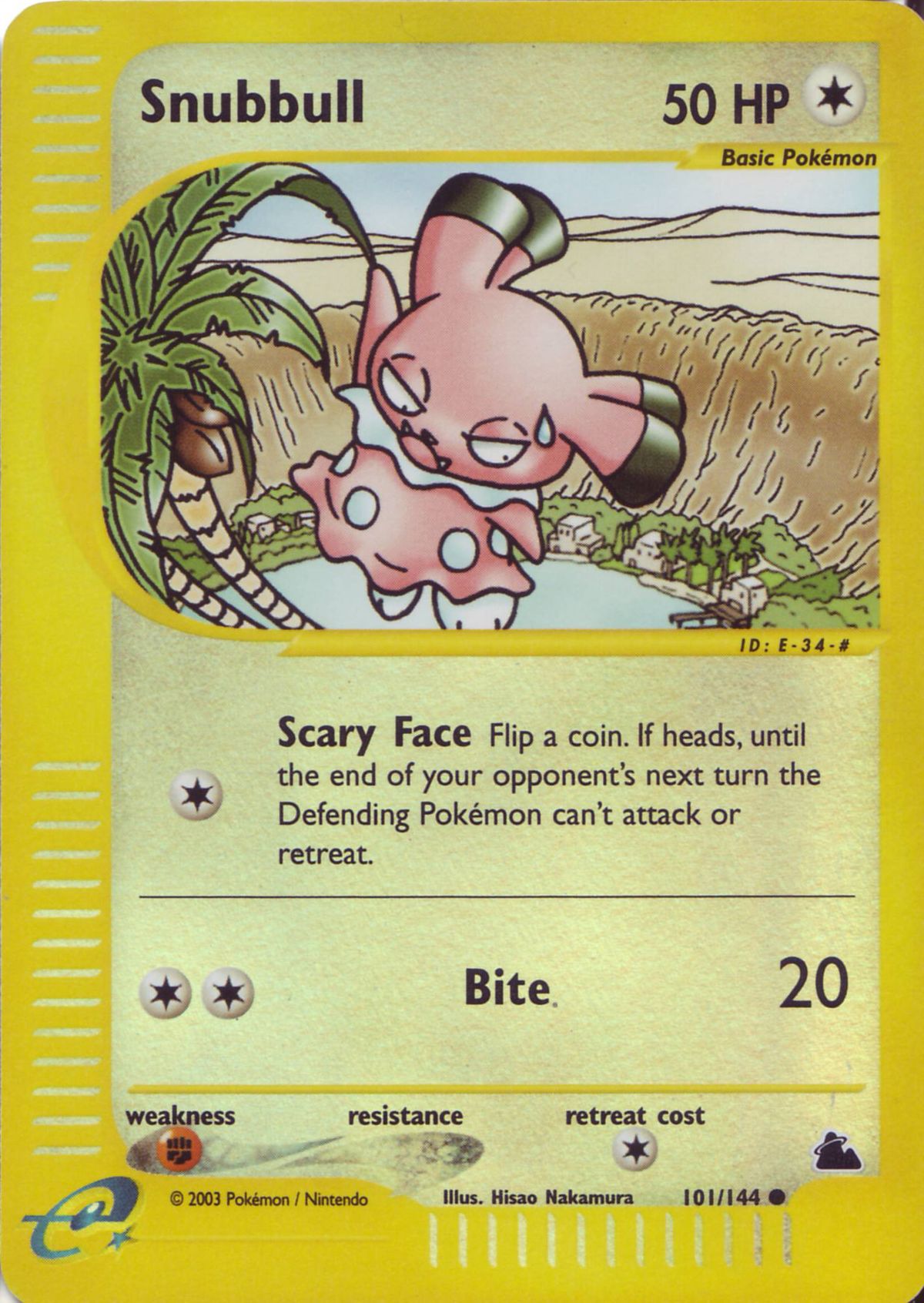 209 Snubbull used Scary Face and Sleep Talk in the Game-Art-HQ Pokemon Gen  II Tribute!