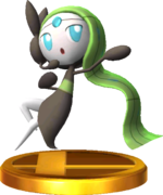 Meloetta (Everyone's Exciting Battle 25) - Bulbapedia, the