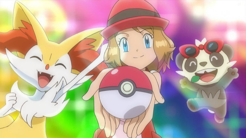 File:Serena catches a Pokémon.png