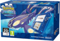 Box cover for Nintendo 2DS Transparent Blue with Alpha Sapphire
