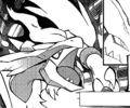White Kyurem in the Hoopa and the Clash of Ages manga