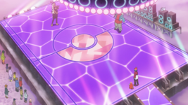 Montenevera Gym battlefield anime.png