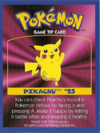 Pikachu game tip card Kellogg.png